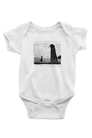 Asking Alexandria Baskılı Unisex Beyaz Bebek Body - Zıbın