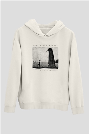 Asking Alexandria Baskılı Unisex Beyaz Hoodie
