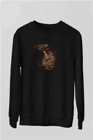 Asking Alexandria Baskılı Unisex Siyah Sweatshirt