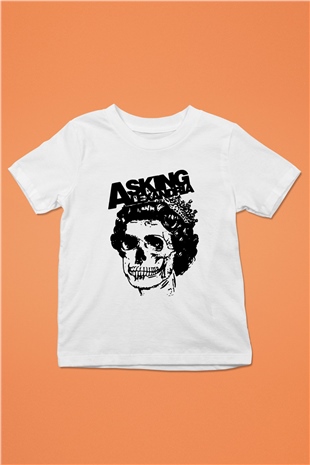 Asking Alexandria Beyaz Unisex Çocuk Tişört