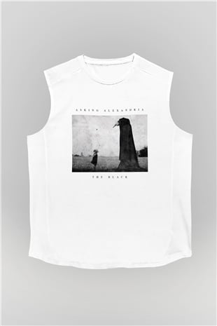 Asking Alexandria Beyaz Unisex Kolsuz Tişört