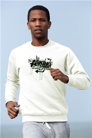 Asking Alexandria Beyaz Unisex Sweatshirt
