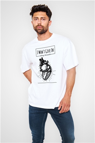Asking Alexandria Beyaz Oversize Tişört Oversize T-shirt - TişörtFabrikası
