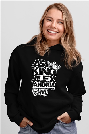 Asking Alexandria Siyah Unisex Hoodie
