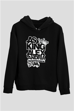 Asking Alexandria Siyah Unisex Hoodie