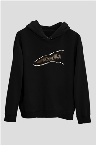Asking Alexandria Siyah Unisex Kapüşonlu Sweatshirt