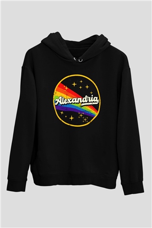 Asking Alexandria Siyah Unisex Kapüşonlu Sweatshirt