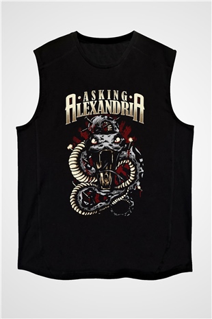 Asking Alexandria Siyah Unisex Kolsuz Tişört