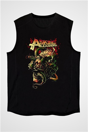 Asking Alexandria Siyah Unisex Kolsuz Tişört