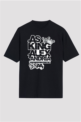 Asking Alexandria Siyah Unisex Oversize Tişört T-Shirt
