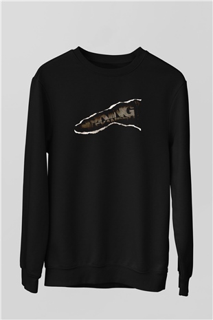Asking Alexandria Siyah Unisex Sweatshirt