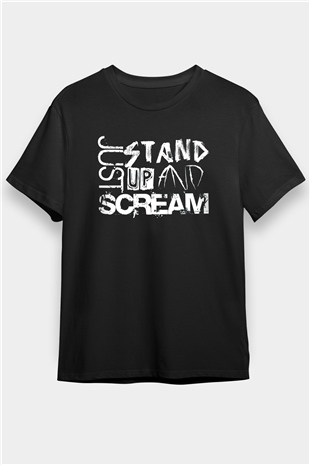 Asking Alexandria Siyah Unisex Tişört T-Shirt - TişörtFabrikası
