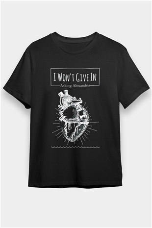 Asking Alexandria Siyah Unisex Tişört T-Shirt - TişörtFabrikası