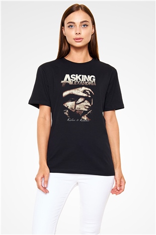 Asking Alexandria Siyah Unisex Tişört T-Shirt - TişörtFabrikası