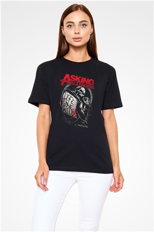 Asking Alexandria Siyah Unisex Tişört T-Shirt - TişörtFabrikası