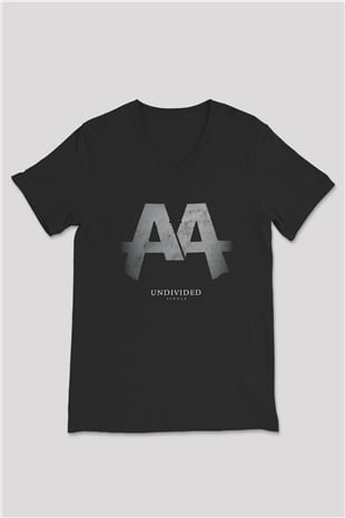 Asking Alexandria Siyah Unisex V Yaka Tişört T-Shirt