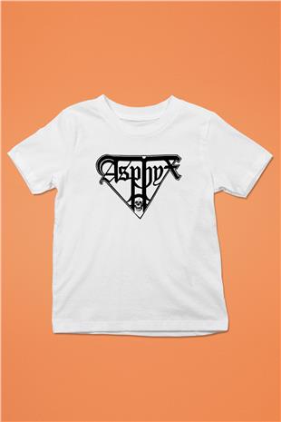 Asphyx Baskılı Beyaz Unisex Beyaz Çocuk Tişört - Tshirt