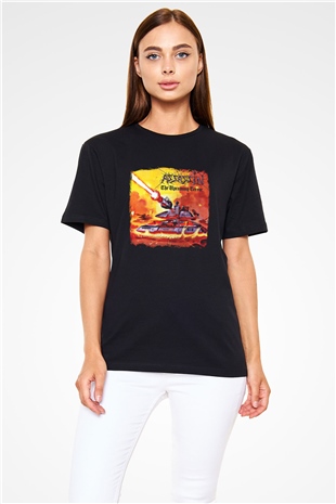 Assassin Baskılı Unisex Siyah Tişört