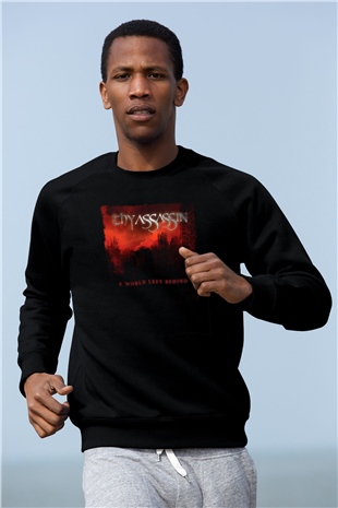 Assassin Siyah Unisex Sweatshirt