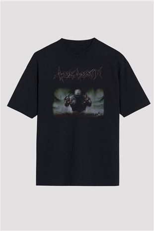 Assassin Siyah Oversize Tişört Oversize T-shirt - TişörtFabrikası