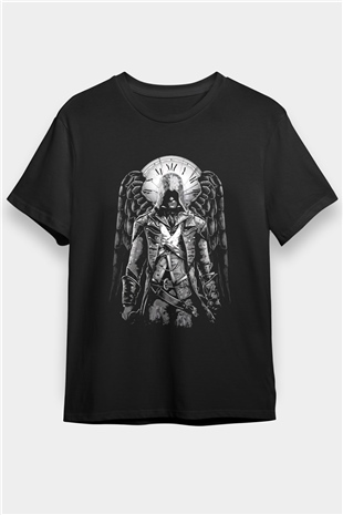 Assassins Creed Siyah Unisex Tişört T-Shirt