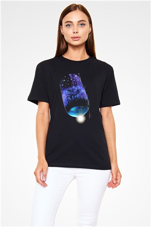 Astrofizikçi Siyah Unisex Tişört T-Shirt - TişörtFabrikası