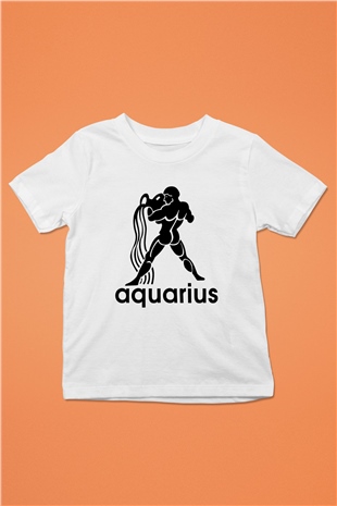 Astrolog Baskılı Beyaz Unisex Çocuk Tişört