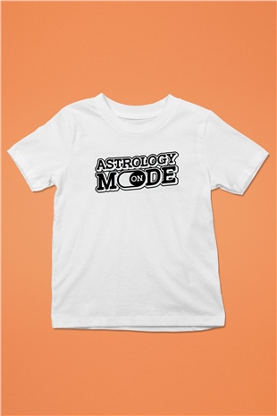 Astrolog Beyaz Unisex Çocuk Tişört