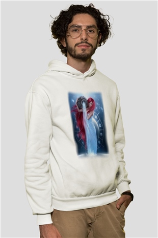 Astrolog Beyaz Unisex Hoodie