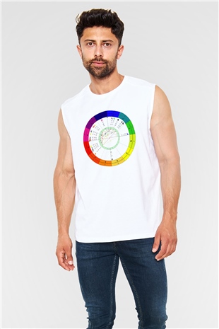 Astrolog Beyaz Unisex Kolsuz Tişört