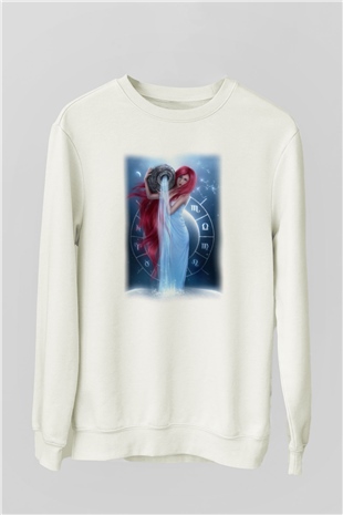Astrolog Beyaz Unisex Sweatshirt