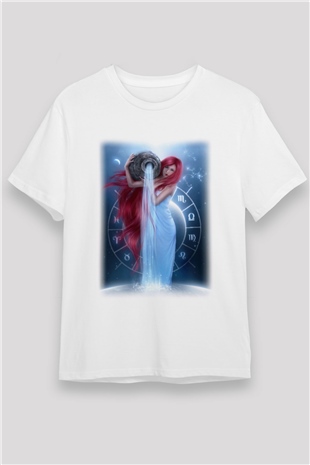 Astrolog Beyaz Unisex Tişört T-Shirt - TişörtFabrikası