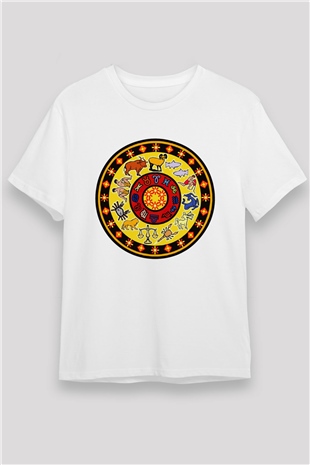 Astrolog Beyaz Unisex Tişört T-Shirt - TişörtFabrikası