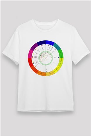 Astrolog Beyaz Unisex Tişört T-Shirt - TişörtFabrikası