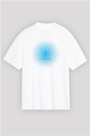 Astrolog Beyaz Oversize Tişört Oversize T-shirt - TişörtFabrikası