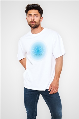 Astrolog Beyaz Oversize Tişört Oversize T-shirt - TişörtFabrikası
