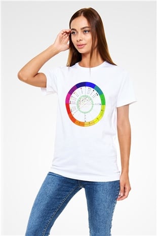 Astrolog Beyaz Unisex Tişört T-Shirt - TişörtFabrikası