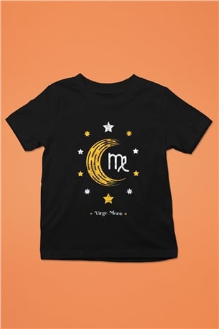Astrolog Siyah Unisex Çocuk Tişört