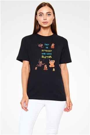 Astrolog Siyah Unisex Tişört T-Shirt - TişörtFabrikası