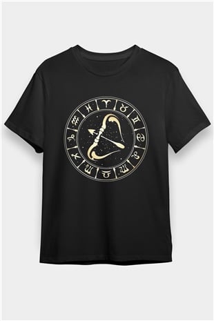 Astrolog Siyah Unisex Tişört T-Shirt - TişörtFabrikası