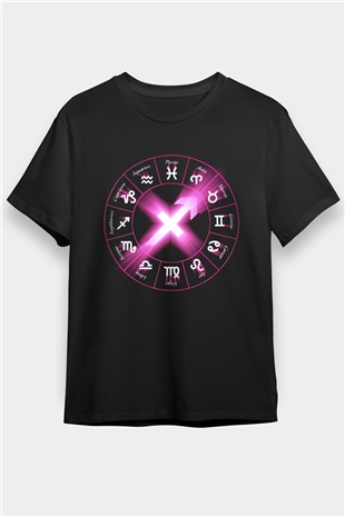 Astrolog Siyah Unisex Tişört T-Shirt - TişörtFabrikası