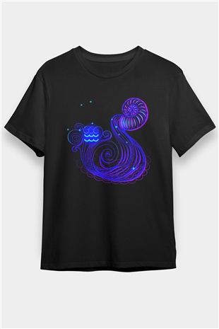 Astrolog Siyah Unisex Tişört T-Shirt - TişörtFabrikası