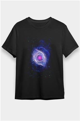 Astronom Siyah Unisex Tişört T-Shirt - TişörtFabrikası