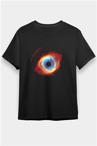 Astronom Siyah Unisex Tişört T-Shirt - TişörtFabrikası