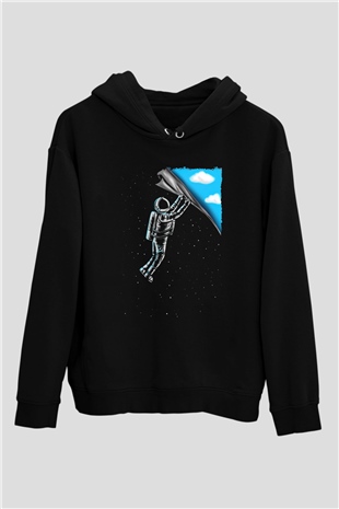AstronotSiyah  Unisex Hoodie