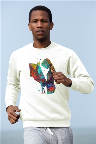 At Beyaz Unisex Sweatshirt