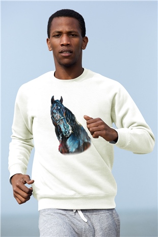 At Beyaz Unisex Sweatshirt