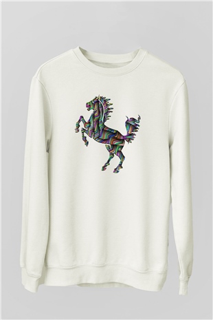 At Beyaz Unisex Sweatshirt