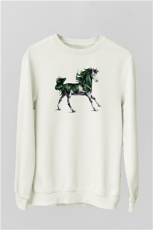 At Beyaz Unisex Sweatshirt