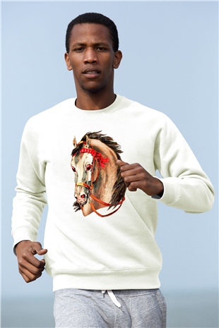 At Beyaz Unisex Sweatshirt